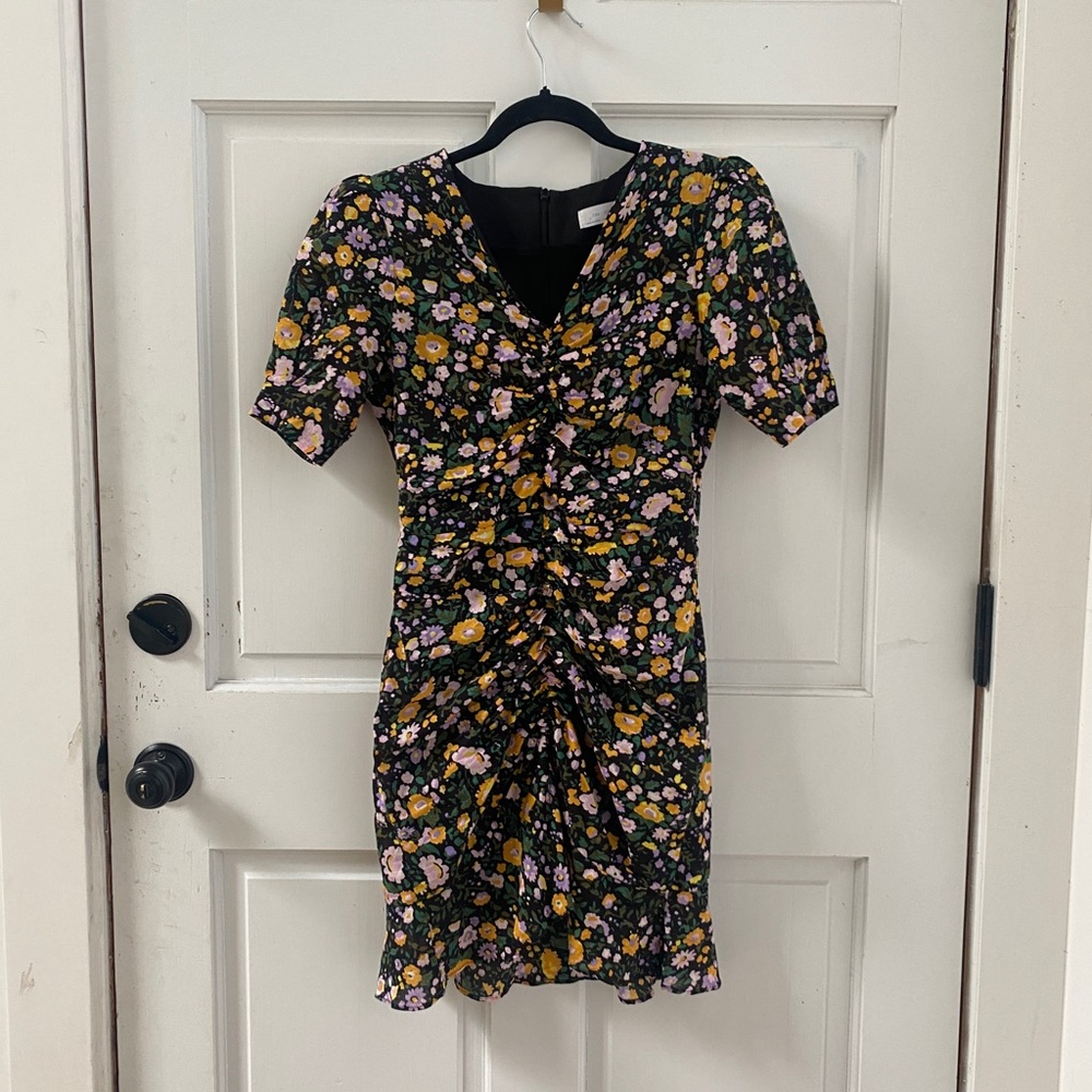 Oak + Fort floral dress